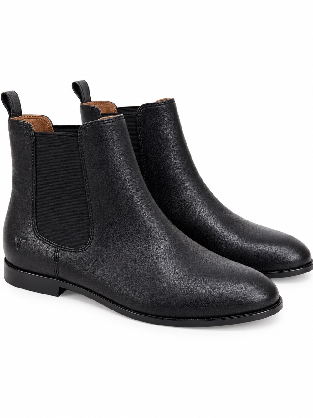Frye Anna Chelsea Black Leather Boots Size 10M